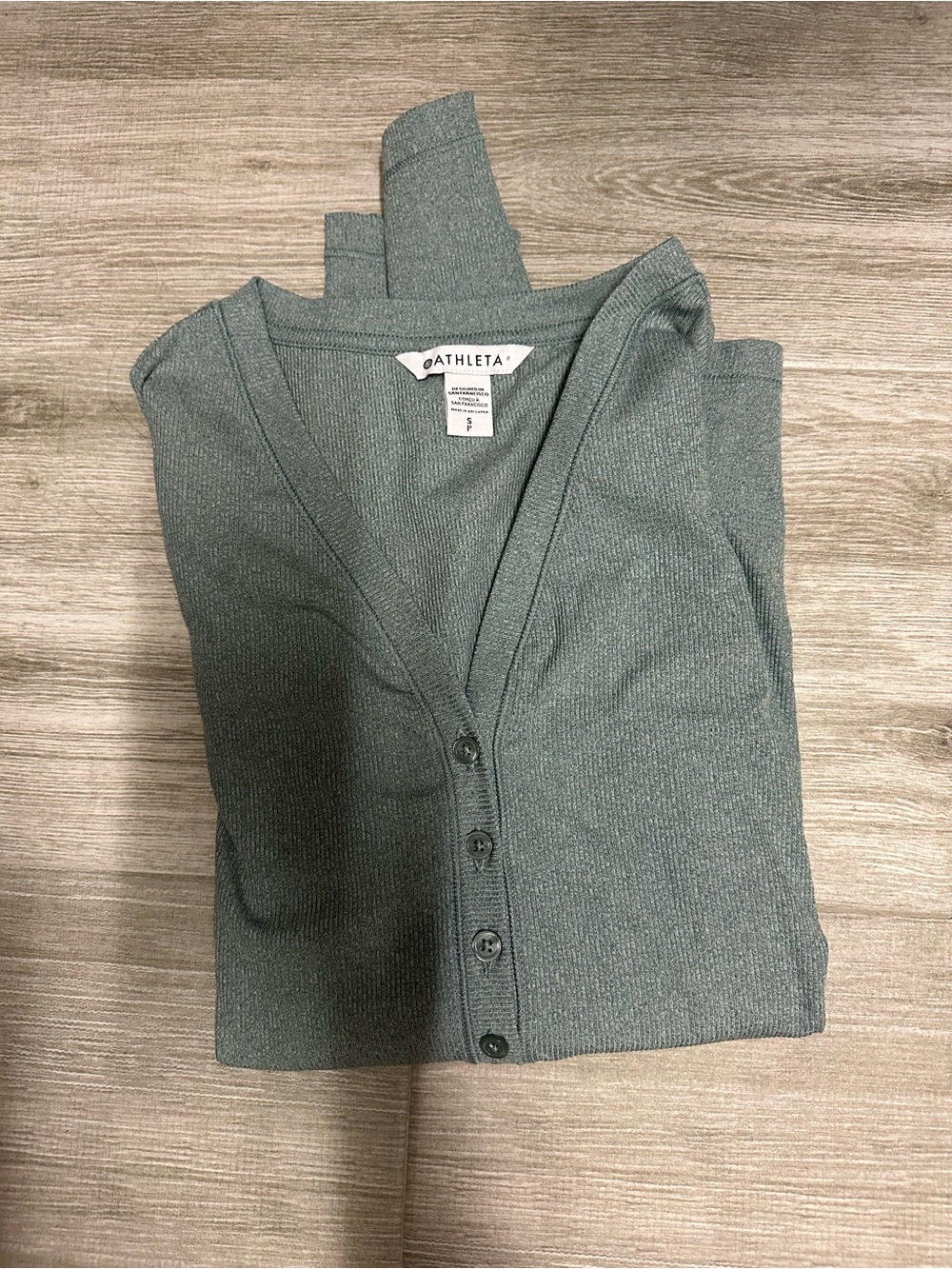 Athleta long sleeve athletic Henley